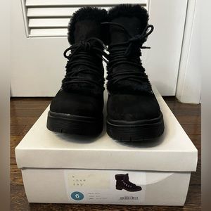 Black booties - Size 6